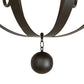 Meyda Lighting Barrel Stave 56" 12-Light 2-Tier Oil Rubbed Bronze Madera Chandelier