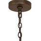 Meyda Lighting Barrel Stave 60" 12-Light 2-Tier Tyler Bronze & Natural Wood Winter Maple Chandelier