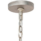 Meyda Lighting Barrel Stave 61" 12-Light 2-Tier Industrial Steel & Charred Wood Winter Maple Chandelier