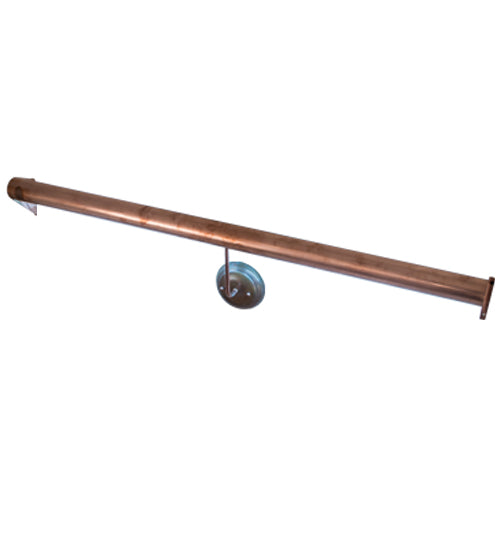 Meyda Lighting Barwick 46" LED Raw Copper Wall Sconce
