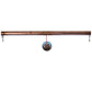 Meyda Lighting Barwick 46" LED Raw Copper Wall Sconce