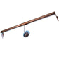 Meyda Lighting Barwick 46" LED Raw Copper Wall Sconce