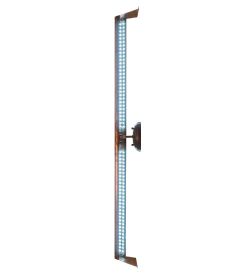 Meyda Lighting Barwick 46" LED Raw Copper Wall Sconce