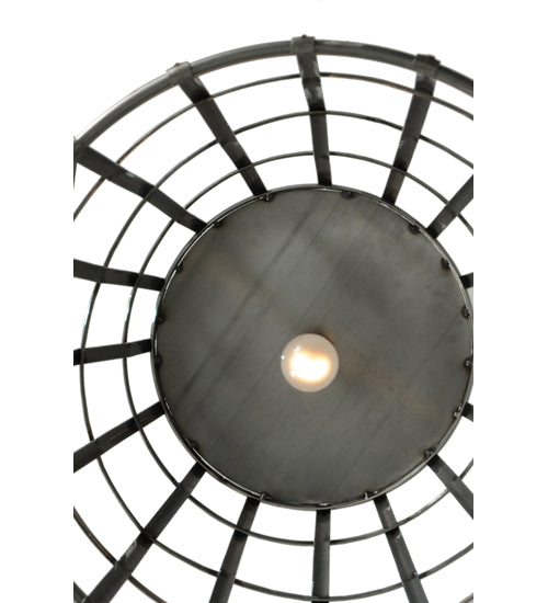 Meyda Lighting Basket 22" Steel Pendant Light