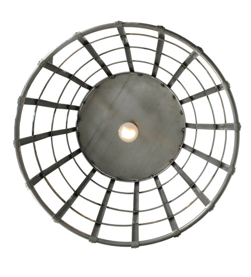 Meyda Lighting Basket 22" Steel Pendant Light