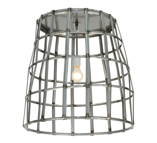 Meyda Lighting Basket 22" Steel Pendant Light
