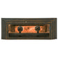 Meyda Lighting Bastille 10" 2-Light Golden Bronze Lantern Wall Sconce With Frosted Seeded Shade Glass