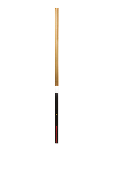 Meyda Lighting Bastone 2" Flat Black & Natural Brass Wall Sconce With White Contrail Mist Idalight Shade