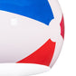 Meyda Lighting Beach Ball 18" White Pendant Light With Multi-Colored Shade