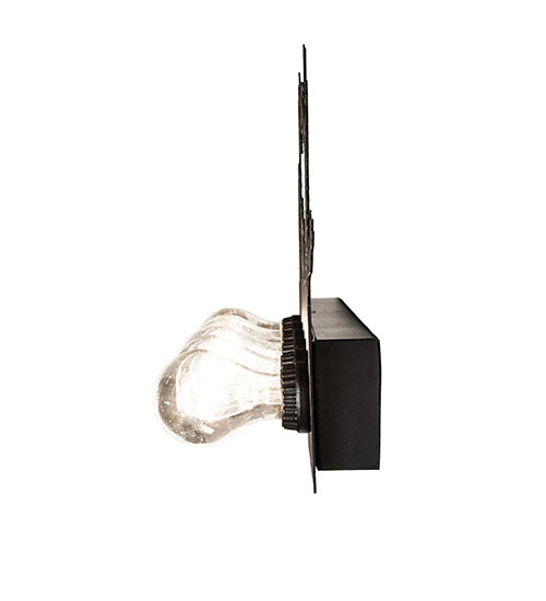 Meyda Lighting Bear Family 32" 6-Light Textured Black Vanity Light
