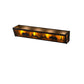 Meyda Lighting Bear at Lake 24" 4-Light Oil Rubbed Bronze Vanity Light With Amber Mica Shade Glass