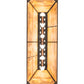 Meyda Lighting Bear at Lake 48" 6-Light Baroque Island Pendant Light With Ambra Siena Idalight Shade