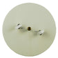 Meyda Lighting Bear on the Loose 243087 22" 3-Light Textured Black Flush Mount Light With Silver Mica Shade Glass