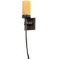 Meyda Lighting Bechar 6" Timeless Bronze Wall Sconce With Amber Tawnyrock Idalight Shade