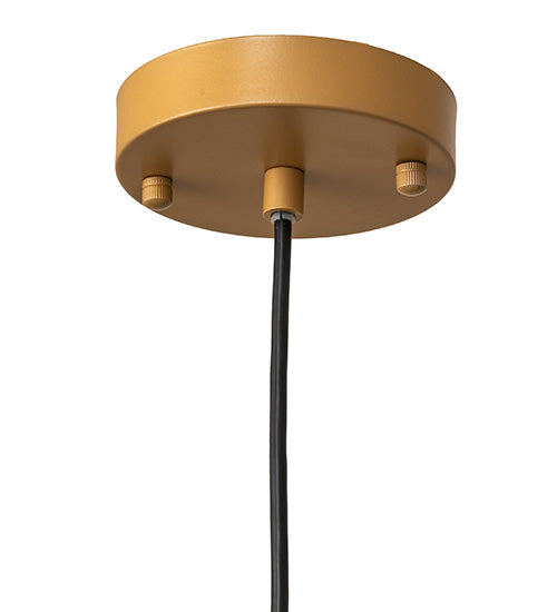 Meyda Lighting Bedford 13" Sahara Gold Pendant Light
