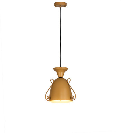 Meyda Lighting Bedford 13" Sahara Gold Pendant Light