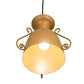 Meyda Lighting Bedford 13" Sahara Gold Pendant Light