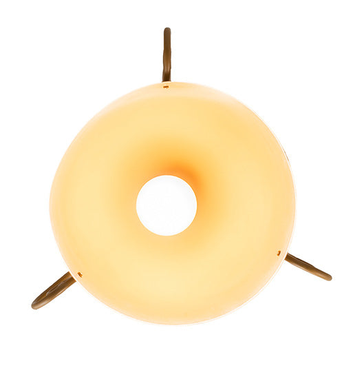 Meyda Lighting Bedford 13" Sahara Gold Pendant Light