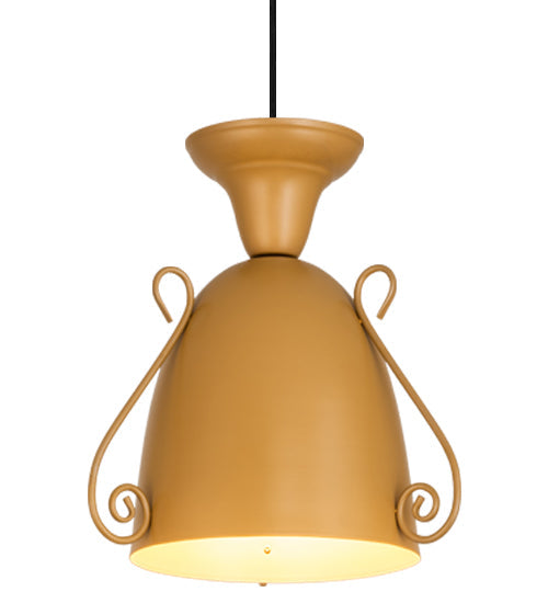 Meyda Lighting Bedford 13" Sahara Gold Pendant Light
