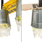 Meyda Lighting Beer 72" 3-Light Galvinized Garden LandShark Surfboard Pendant Light With Clear Landshark Beer Bottles Shade Glass
