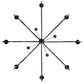 Meyda Lighting Bell 68" 12-Light 2-Tier Timeless Bronze Chandelier With Ivory Faux Candlelight