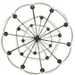 Meyda Lighting Bell 72" 20-Light 3-Tier Wrought Iron Chandelier With Amber Faux Candlelight