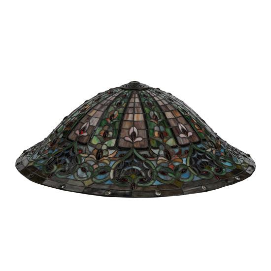 Meyda Lighting Bella 24" Multi-Color Shade Glass