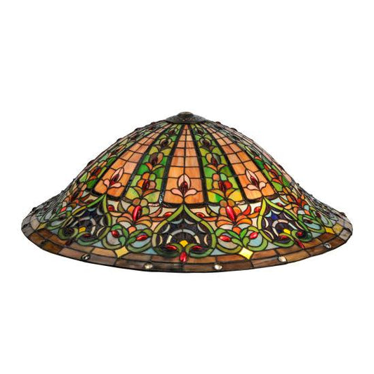 Meyda Lighting Bella 24" Multi-Color Shade Glass