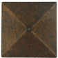 Meyda Lighting Bellver 15" 4-Light Gilded Tobacco Wall Sconce With Smokey Topaz And Amber Shade Glass