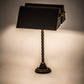 Meyda Lighting Belmont 21" 2-Light Oil Rubbed Bronze Table Lamp