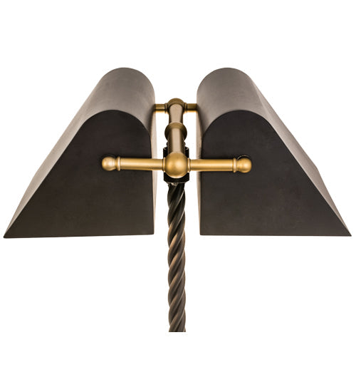 Meyda Lighting Belmont 21" 2-Light Oil Rubbed Bronze Table Lamp