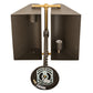 Meyda Lighting Belmont 21" 2-Light Oil Rubbed Bronze Table Lamp