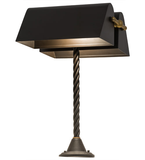 Meyda Lighting Belmont 21" 2-Light Oil Rubbed Bronze Table Lamp