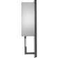 Meyda Lighting Benchmark 5" Satin Nickel Wall Sconce With White Statuario Idalight Shade Glass