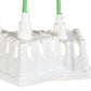 Meyda Lighting Berry Basket 218855 10" 3-Light White Pendant Light With White Ceramic Shade