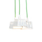 Meyda Lighting Berry Basket 218855 10" 3-Light White Pendant Light With White Ceramic Shade