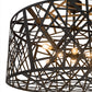 Meyda Lighting Bird's Nest 54" 8-Light Oil Rubbed Bronze Semi-flush Mount Light