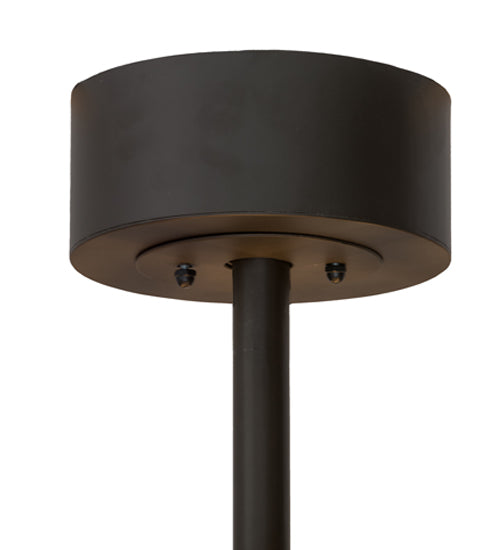 Meyda Lighting Bird's Nest 54" 8-Light Oil Rubbed Bronze Semi-flush Mount Light