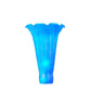 Meyda Lighting Blue Pond Lily 3" Blue Shade Glass