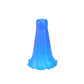 Meyda Lighting Blue Pond Lily 3" Blue Shade Glass