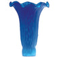 Meyda Lighting Blue Pond Lily 3" Blue Shade Glass