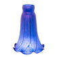 Meyda Lighting Blue Pond Lily 4" Blue Shade Glass