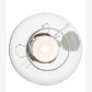 Meyda Lighting Bola 10" Craftsman Brown Pendant Light With Clear & White Shade Glass