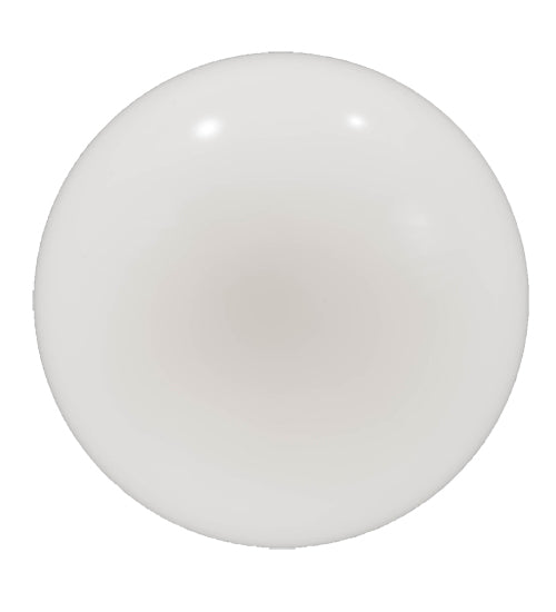 Meyda Lighting Bola 14" Pewter Pendant Light With White Opal Shade Glass