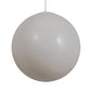 Meyda Lighting Bola 18" 3-Light White Pendant Light With White Statuario Idalight Shade