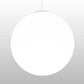 Meyda Lighting Bola 18" 3-Light White Pendant Light With White Statuario Idalight Shade