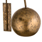 Meyda Lighting Bola 18" Gold Swing Arm Wall Sconce