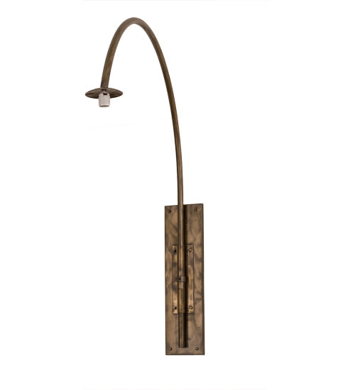 Meyda Lighting Bola 18" Gold Swing Arm Wall Sconce