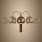 Meyda Lighting Bola 18" Gold Swing Arm Wall Sconce