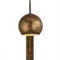 Meyda Lighting Bola 18" Gold Swing Arm Wall Sconce